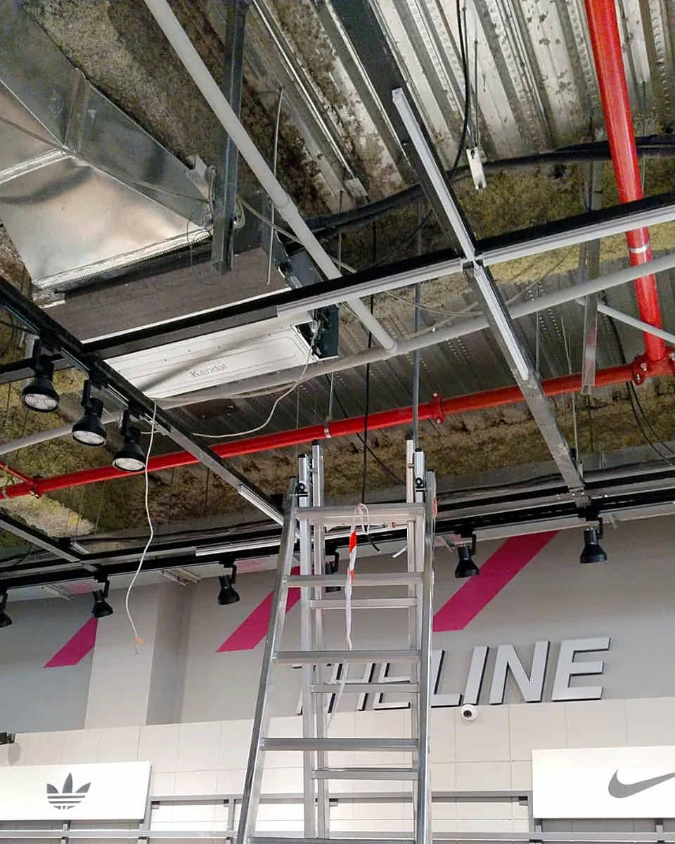 Instalación en local comercial
